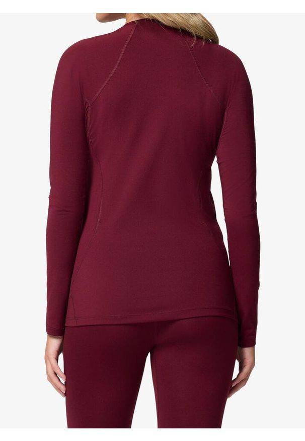 columbia - Bluza termoaktywna damska Columbia Midweight Stretch. Kolor: czerwony. Sport: turystyka piesza