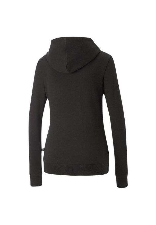 Puma - Bluza Z Haftem ESS+ Dla Kobiet. Kolor: czarny. Wzór: haft