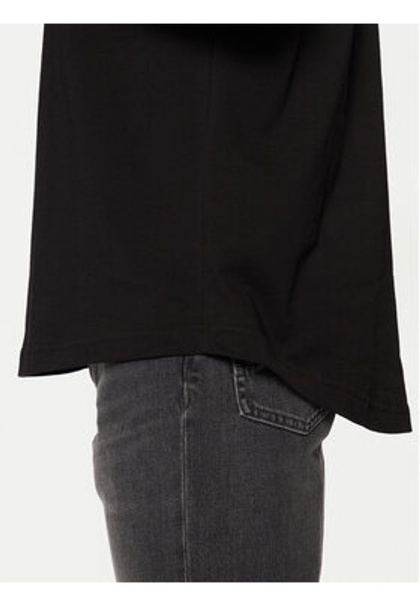 Karl Lagerfeld Jeans T-Shirt A1M17011 Czarny Relaxed Fit. Kolor: czarny. Materiał: bawełna