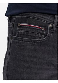 TOMMY HILFIGER - Tommy Hilfiger Jeansy Regular Mercer Str Nick Black MW0MW34216 Czarny Straight Leg. Kolor: czarny