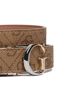 Guess Pasek Damski BW9325 P6115 Beżowy. Kolor: beżowy. Materiał: skóra #3