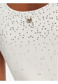 Marciano Guess Top 5RGR47 5821Z Écru Regular Fit. Kolor: kremowy. Materiał: wiskoza #4