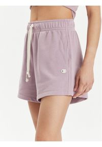 Champion Szorty sportowe E10009 Fioletowy Relaxed Fit. Kolor: fioletowy. Materiał: bawełna #1