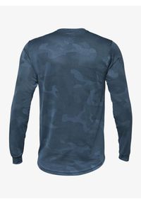 FOX - Bluza rowerowa męska Fox Ranger Tru Dri LS Jersey. Kolor: niebieski. Materiał: jersey
