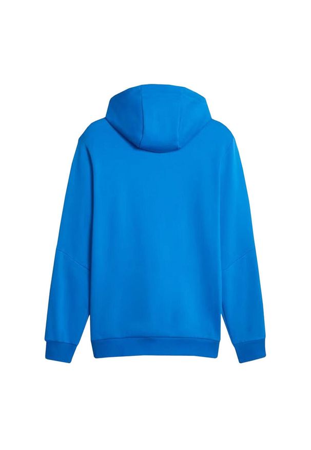 Puma - Bluza Z Kapturem Męska Taśma ESS+. Typ kołnierza: kaptur. Kolor: niebieski