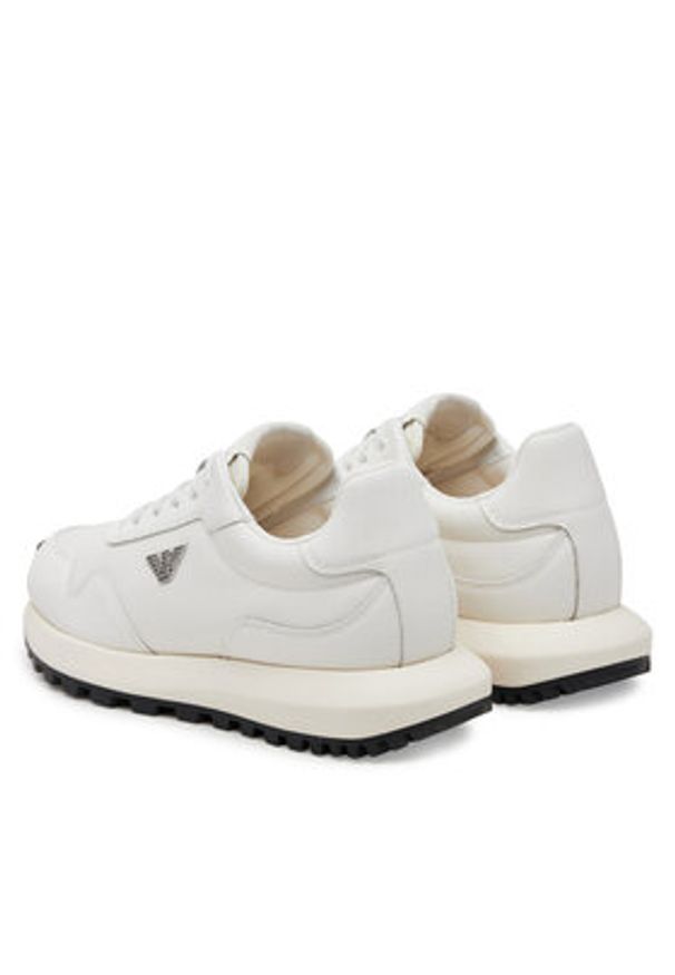 Emporio Armani Sneakersy X4X630 XN877 M801 Biały. Kolor: biały. Materiał: materiał