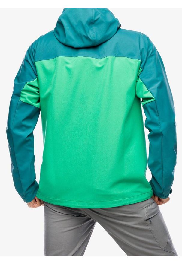 Kurtka softshell męska Marmot ROM GORE-TEX Infinium Hoody. Kolor: zielony. Materiał: softshell. Technologia: Gore-Tex