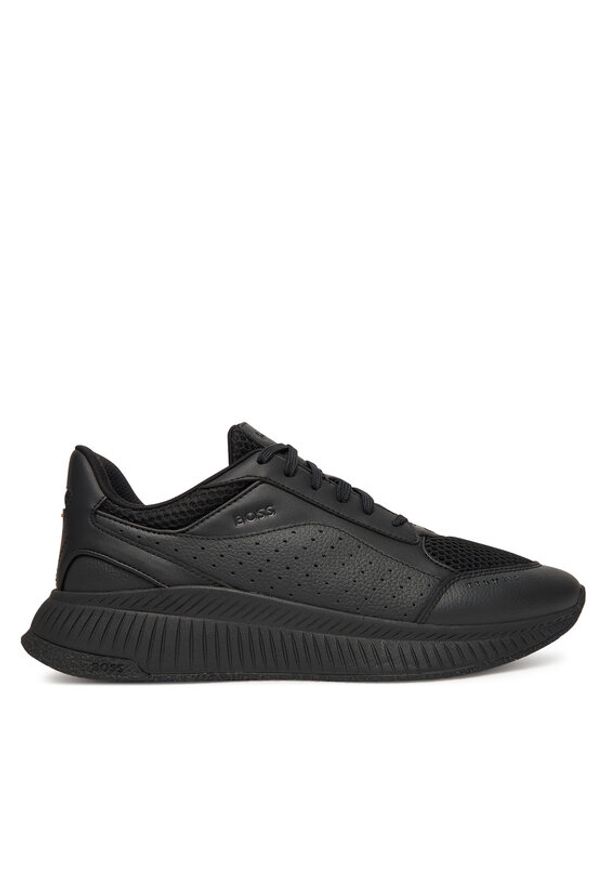 BOSS Sneakersy TTNM EVO 50548717 Czarny. Kolor: czarny. Materiał: skóra
