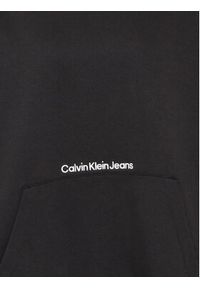 Calvin Klein Jeans Bluza J20J221199 Czarny Regular Fit. Kolor: czarny. Materiał: bawełna