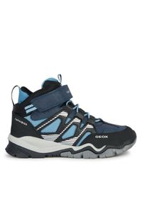 Geox Trzewiki J Montrack Boy B Abx J26HBC 0FUME CF44Y S Granatowy. Kolor: niebieski