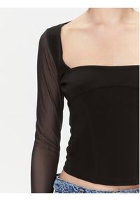 Pinko Bluzka Soul 102564 A1EG Czarny Regular Fit. Kolor: czarny. Materiał: syntetyk #3