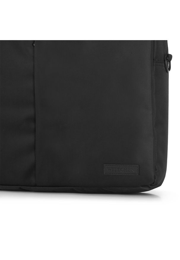 Czarna torba na laptopa Wittchen klasyczna
