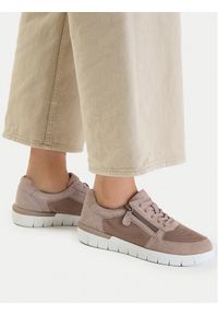 Caprice Sneakersy 9-23700-42 Brązowy. Kolor: brązowy. Materiał: skóra #1
