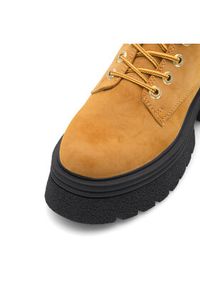 Jenny Fairy Trapery Roseline HY5302-1 Brązowy. Kolor: brązowy. Materiał: syntetyk #3