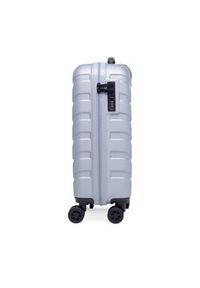 Gino Rossi - GINO ROSSI Walizka kabinowa CEO-GIN-S-003-05-SILVER2 Srebrny. Kolor: srebrny #6