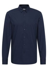 Mustang Koszula Canton 1016238 Granatowy Slim Fit. Kolor: niebieski. Materiał: bawełna #3