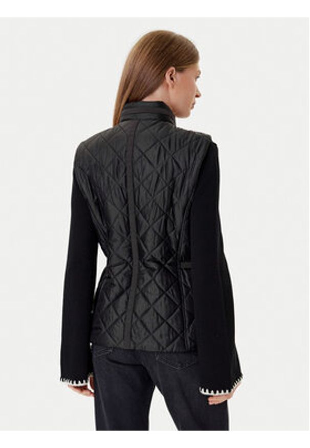 MICHAEL Michael Kors Bezrękawnik MT520JM3SB Czarny Regular Fit. Kolor: czarny. Materiał: syntetyk. Długość rękawa: bez rękawów