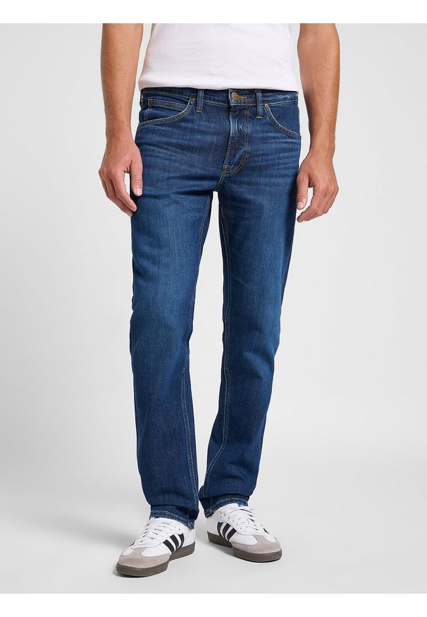 Lee - LEE MĘSKIE SPODNIE JEANSOWE LEE DAREN ZIP FLY STONEY 112363960