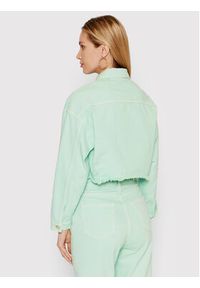 DeeZee Kurtka jeansowa Believe It KL030 Zielony Regular Fit. Kolor: zielony. Materiał: jeans, bawełna #5