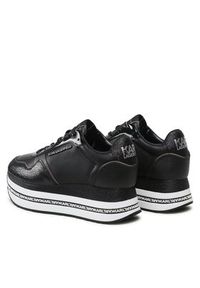 Karl Lagerfeld - KARL LAGERFELD Sneakersy KL64921 Czarny. Kolor: czarny. Materiał: skóra