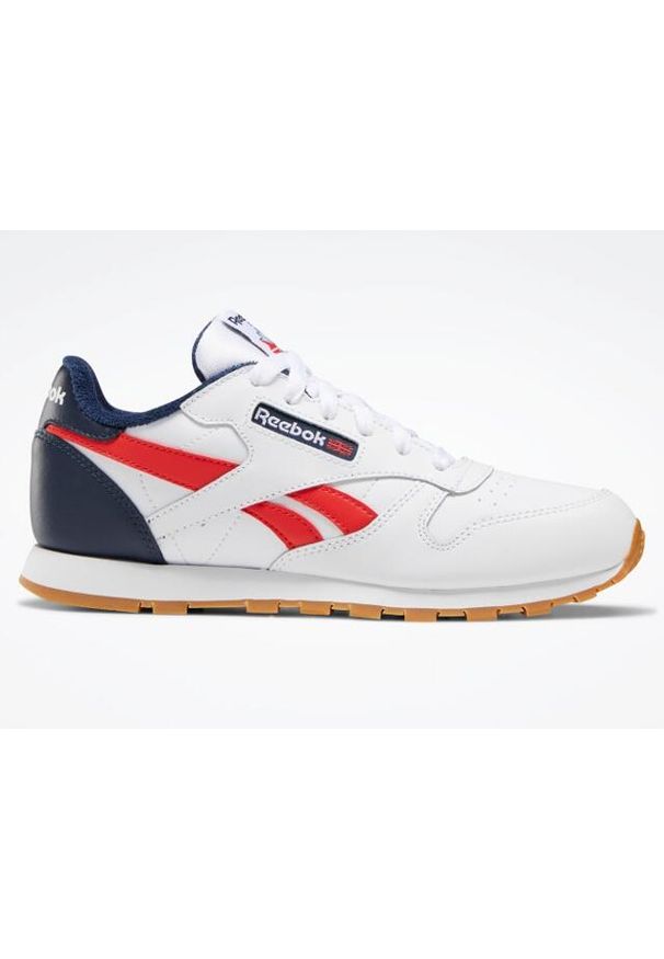 Buty na co dzień Reebok Classic Leather. Okazja: na co dzień. Kolor: biały, wielokolorowy. Model: Reebok Classic