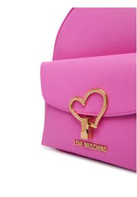 Love Moschino - LOVE MOSCHINO Plecak JC4137PP1OLQ0604 Różowy. Kolor: różowy. Materiał: skóra #2