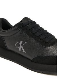 Calvin Klein Jeans Sneakersy Runner Laceup Low Mix Mg YW0YW01798 Czarny. Kolor: czarny. Materiał: skóra #3