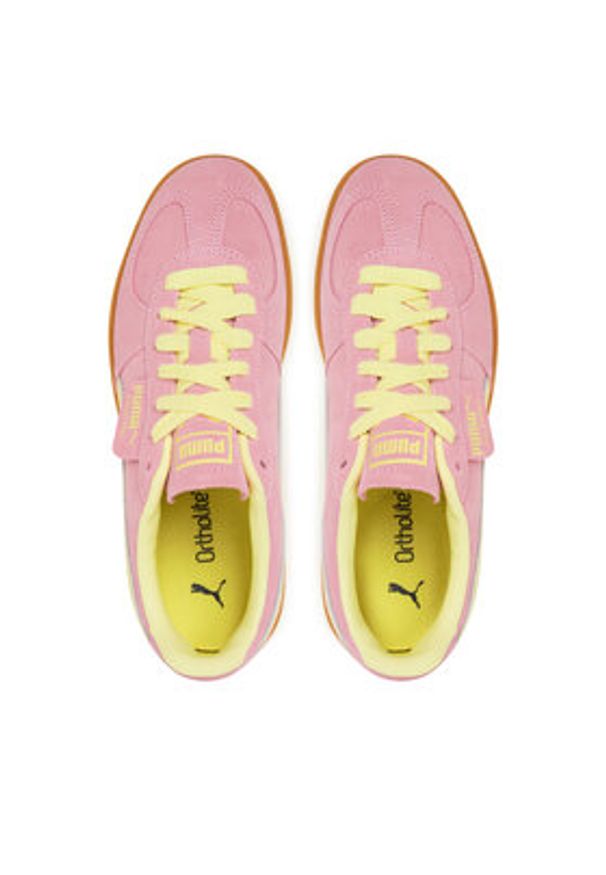 Puma Sneakersy Palermo 396463 64 Różowy. Kolor: różowy. Materiał: skóra, zamsz
