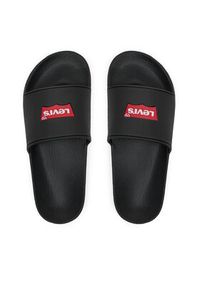 Levi's® Klapki Pool VPOL0187S Czarny. Kolor: czarny #5