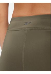 Reebok Legginsy Yoga Performance IM4048 Zielony Fitted Fit. Kolor: zielony. Materiał: syntetyk #3