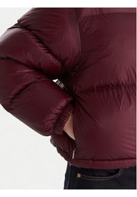 TOMMY HILFIGER - Tommy Hilfiger Kurtka puchowa WW0WW46541 Bordowy Regular Fit. Kolor: czerwony. Materiał: syntetyk #6