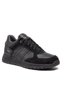 Sneakersy Geox U Molveno B Wpf A U26EXA 0PT22 C9999 Black. Kolor: czarny. Materiał: skóra