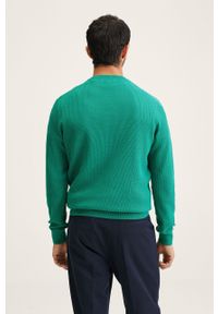 Mango Man sweter bawełniany Cocoa męski kolor zielony lekki. Okazja: na co dzień. Kolor: zielony. Materiał: bawełna. Styl: casual #3