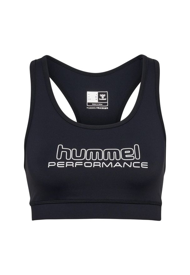 Biustonosz damski Hummel Te Fundamental. Kolor: czarny, wielokolorowy, biały. Styl: sportowy. Sport: piłka nożna