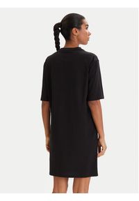 Armani Exchange Sukienka codzienna XW000825 AF10356 UC001 Czarny Regular Fit. Okazja: na co dzień. Kolor: czarny. Materiał: bawełna. Typ sukienki: proste. Styl: casual #4