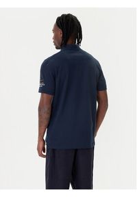 Aeronautica Militare Polo 261PO1915UP00191 Granatowy Regular Fit. Typ kołnierza: polo. Kolor: niebieski. Materiał: bawełna #2