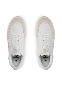 Calvin Klein Jeans Sneakersy YW0YW01433 Biały. Kolor: biały. Materiał: skóra