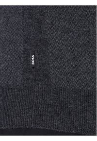 BOSS Sweter H-Hettore 50549976 Czarny Regular Fit. Kolor: czarny. Materiał: wełna