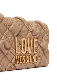 Love Moschino - LOVE MOSCHINO Torebka JC4131PP1PL1010A Beżowy. Kolor: beżowy. Materiał: skórzane #2