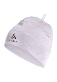 Odlo - Czapka ODLO Polyknit Warm Reflective Hat. Kolor: fioletowy