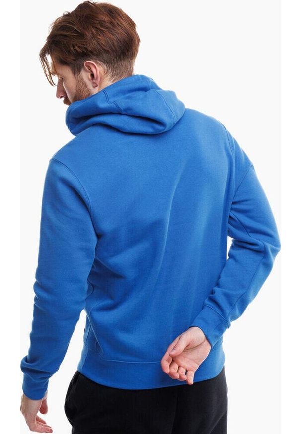 Bluza bawełniana męska Nike Team Club 20 Hoodie. Kolor: niebieski. Materiał: bawełna