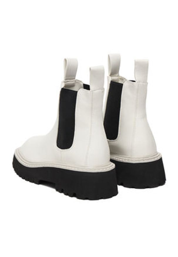 DeeZee Sztyblety 88167 1-WHITE PU Biały. Kolor: biały. Materiał: materiał