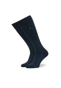 TOMMY HILFIGER - Tommy Hilfiger Skarpety długie 701235378 Granatowy. Kolor: niebieski. Materiał: materiał, bawełna #5