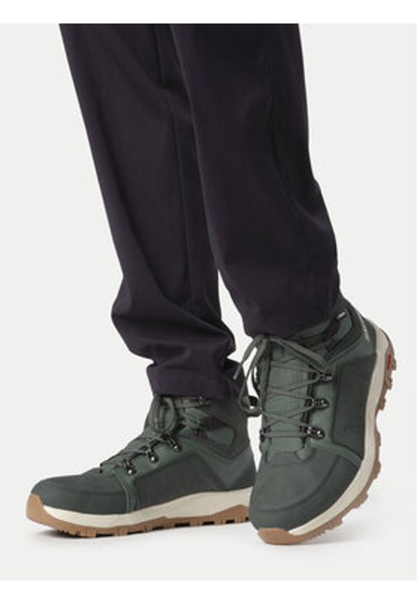 salomon - Salomon Trekkingi Outchill Thinsulate™ Waterproof L47328100 Zielony. Kolor: zielony. Materiał: skóra. Technologia: Thinsulate. Sport: turystyka piesza