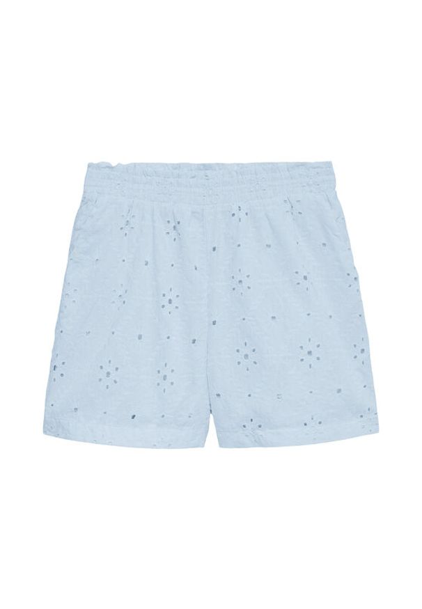 Vero Moda Szorty materiałowe Eliza 10346709 Niebieski jasny Regular Fit. Kolor: niebieski. Materiał: bawełna