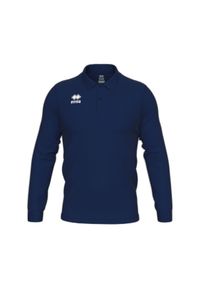 ERREA - Dziecięca koszulka polo z długim rękawem Errea Evo. Typ kołnierza: polo. Kolor: niebieski. Długość rękawa: długi rękaw. Długość: długie. Styl: młodzieżowy, wakacyjny #1