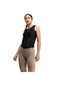 SIROKO - Damskie spodenki rowerowe z szelkami Kolarstwo Siroko BX-W Tsecore. Kolor: brązowy. Sport: kolarstwo #1