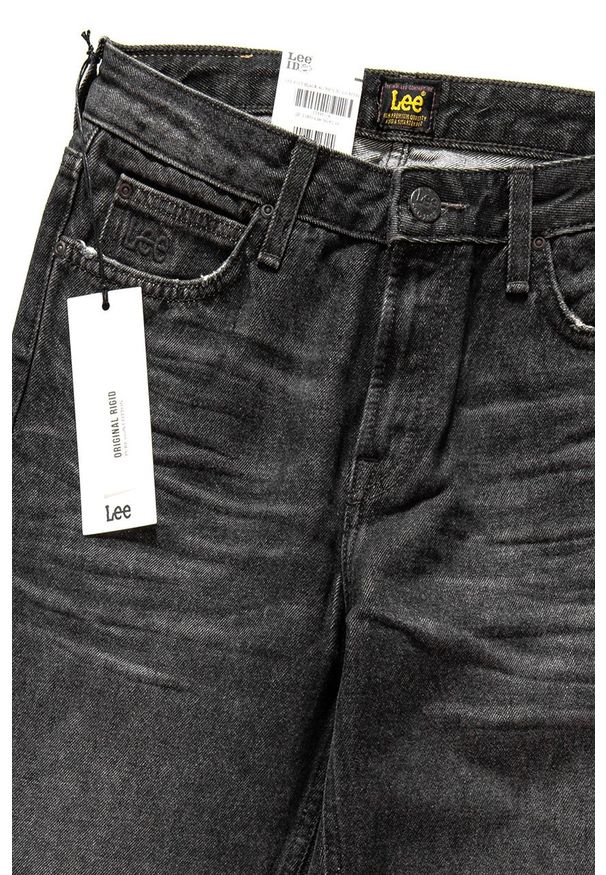Lee - SPODNIE LEE DAMSKIE ELLY BLACK AUTHENTIC L30XFFRI 112106860