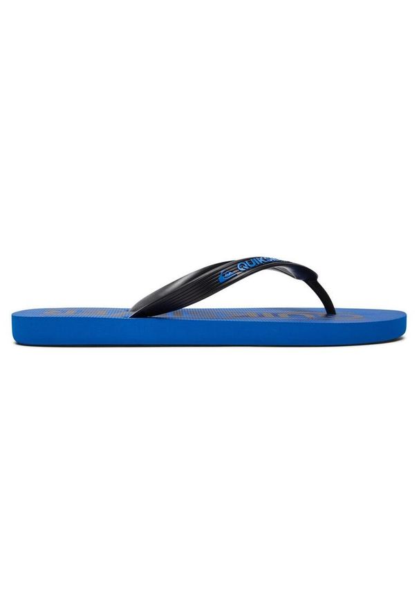 Quiksilver - Klapki dla Chłopcy JAVA WORDMARK Multicolore. Kolor: niebieski, wielokolorowy. Materiał: guma, syntetyk