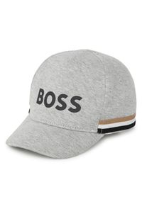BOSS - Czapka z daszkiem Boss. Kolor: szary #1